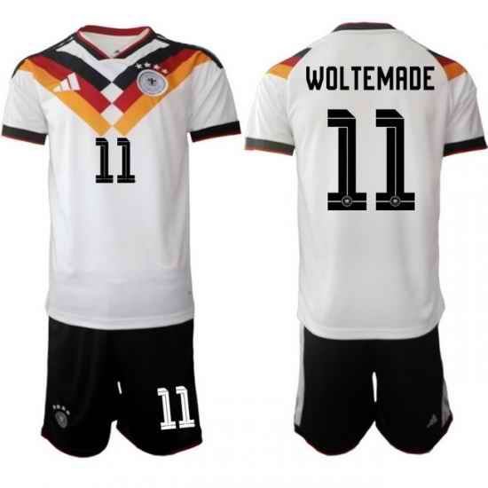 Germany 2026 FIFA World Cup Soccer Jersey White #11 WDLTEMADE